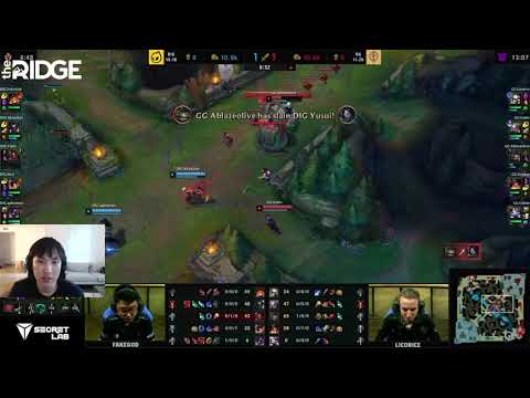 Doublelift Reacts To Tahm Kench Mid SOLO Kill ft Sneaky and Meteos