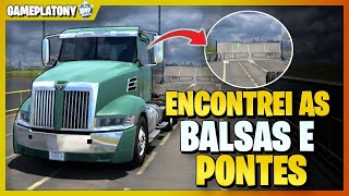 Testei as balsas e pontes elevadas da DLC Louisiana! American Truck Simulator