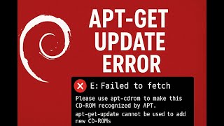 How to Fix apt-get Update Error on Debian 13 | Step-by-Step Tutorial