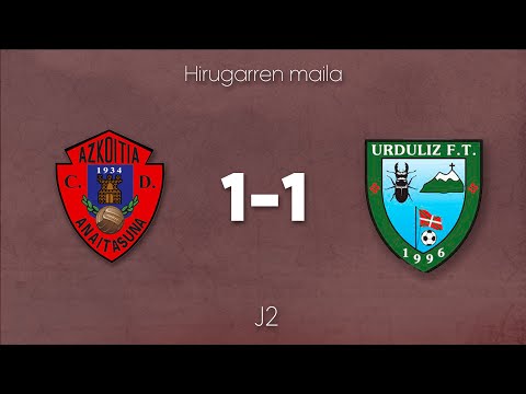 Anaitasuna 1-1 Urduliz (2. Jardunaldia)