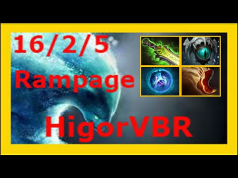 Dota 2 Brasil gameplay | HigorVBR plays Morphling | 16/2/5 | easy game vol. 1