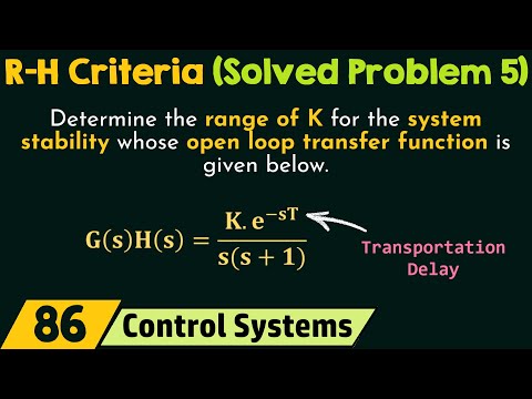 R H Criteria Solved Problem 5