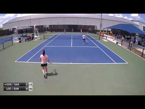 Erica Oosterhout/Himeno Sakatsume v Jamie Loeb/Ana Sofia Sanchez - W60 ORLANDO (match incomplete)