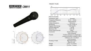 Video thumbnail for Audix OM11 vs Shure Beta58 by jimmy13GRM