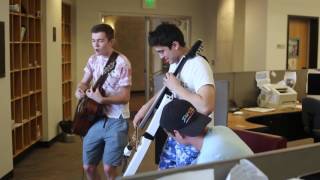 The Happy Fits live at the Media Innovation Center at Northern Arizona University