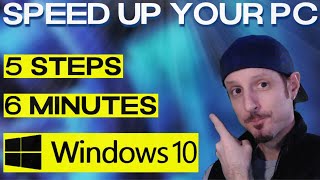 Fix Your Slow Computer - 5 Easy Steps - Windows 10 (2022)