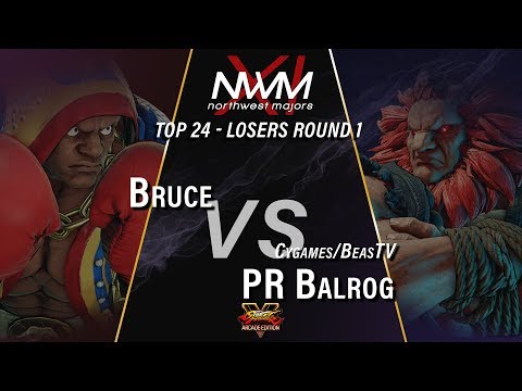 #NWMXI #SFV TOP 24 L1 - Bruce (Balrog) vs CYG BST PR Balrog (Akuma)