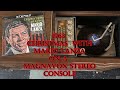 Mario Lanza -  Christmas Hymns and Carols - On A Magnavox Astro Sonic Stereo Console -1963