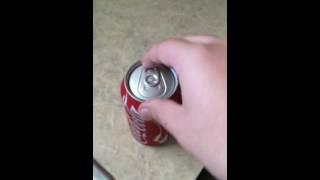 How to open a can of Coke