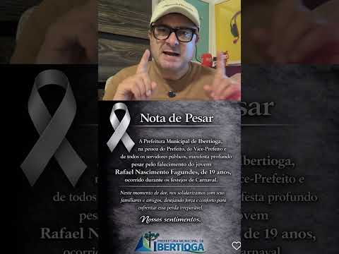 PREFEITURA DE I￼BERTIOGA MG CANCELA CARNAVAL APÓS HOMICÍDIO EM PRAÇA PÚBLICA