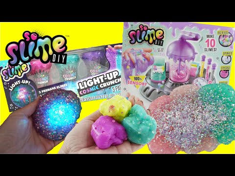So Slime DIY Sensory Slime Factory with Light-up Cosmic Crunch
