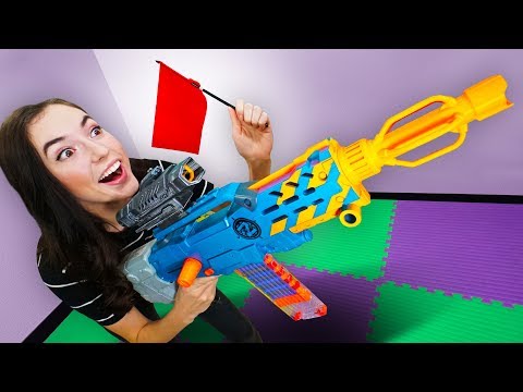 NERF Board Game | Capture the Flag Challenge!