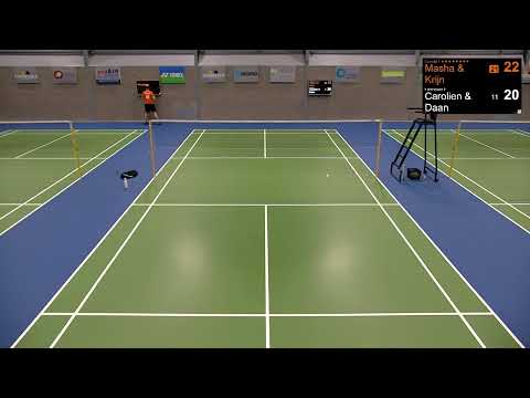 BC Duinwijck 3 - BC Iduna 1, baan 2 (18-02-2023)