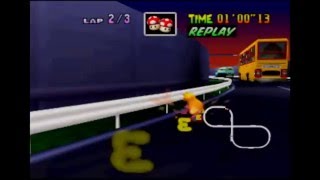 Mario Kart 64 - TT flap in 50''26