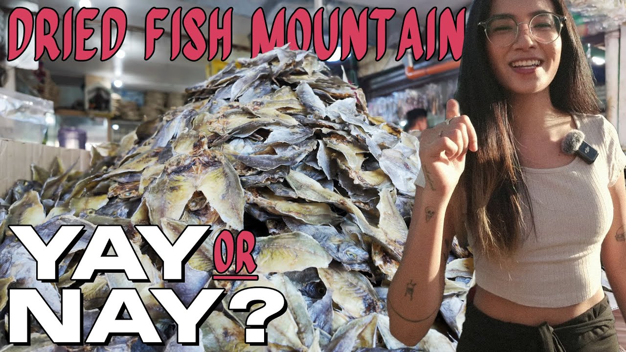 A traveler explores Taboan Public Market in this video.