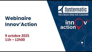 [ 9.10.2025 ] Innov&rsquo;action Webinaire Appels à projets