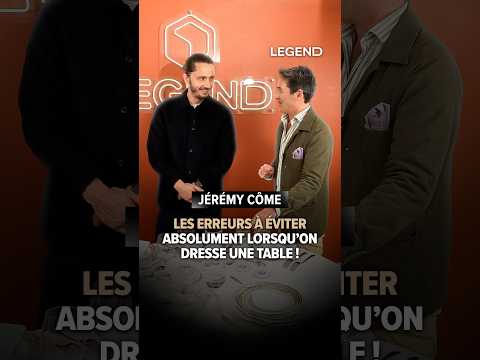 LES ERREURS À ÉVITER ABSOLUMENT LORSQU'ON DRESSE UNE TABLE !