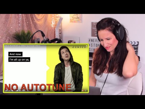 Vocal Coach Reacts-AUTOTUNE! *GENIUS INTERVIEWS vs. SONGS