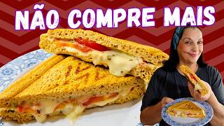 PÃO DE FORMA ZERO CARBOIDRATOS E PROTEICO DE 3 INGREDIENTES