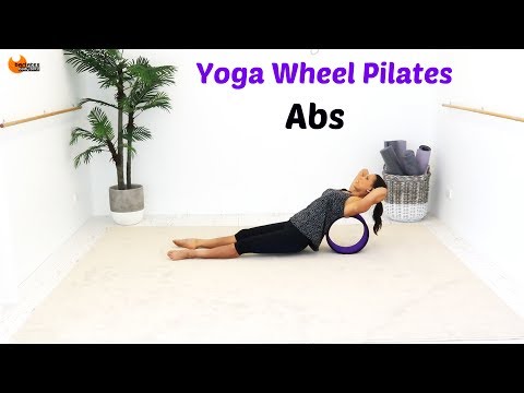 Yoga Wheel Workout Bauchmuskeln Rumpf - BARLATES BODY BLITZ Yoga Wheel Pilates Bauchmuskeln