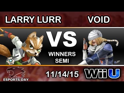 eSports Day – #THE FAD | Larry Lurr (Fox) Vs. VoiD (Sheik) Winners Semi - Smash Wii U