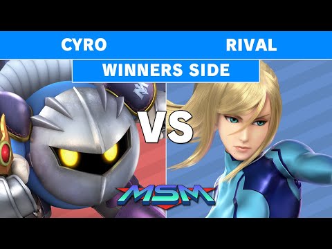 MSM 189 - Cyro (Meta Knight, Roy) vs Rival (Zero Suit Samus) Winners Pools - Smash Ultimate