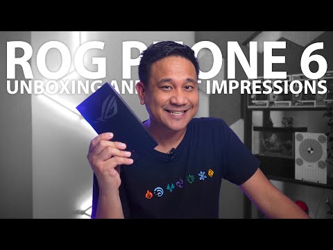 WE FINALLY GOT IT! | ROG PHONE 6 UNBOXING AND FIRST IMPRESSIONS