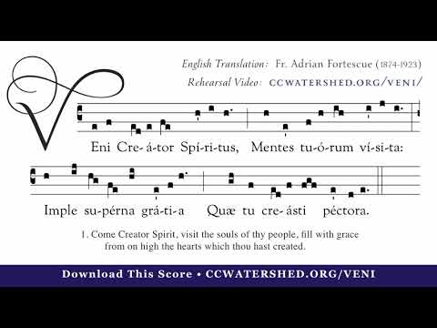 Veni Creator Spiritus Solo English Translation