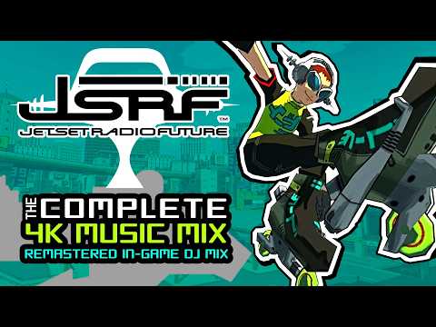 Jet Set Radio Future: 🎧 Complete Soundtrack Mix (DJ Transitions + 4K 60fps Gameplay)