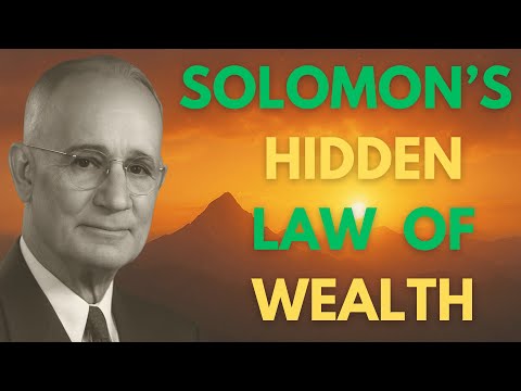 The Secret Wisdom of King Solomon — 10 Laws of Wealth & Dominion | Napoleon Hill