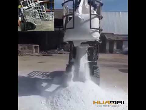 Forklift Empty Bulk Bag Clamps