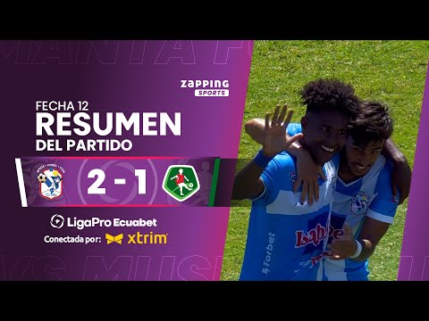 Manta FC 2 - 1 Mushuc Runa / Fecha 12 / LigaPro Ecuabet conectada por Xtrim