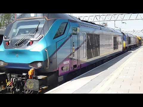 Trans Pennine 68026 "Enterprise" double head with DRS 66433