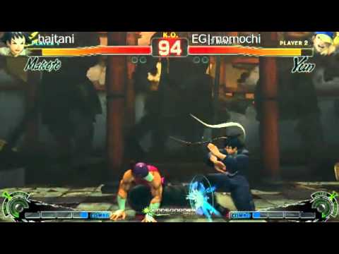 SSF4 AE: Haitani (Makoto) vs Momochi (Yun) - Godsgarden 4