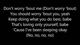 Zara Larsson - Don&#39;t Worry Bout Me LYRICS