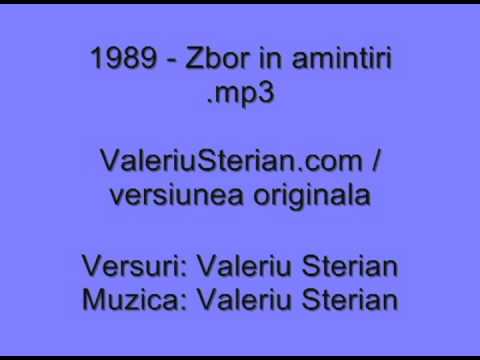 Valeriu Sterian - 1989 - Zbor in amintiri (originala)