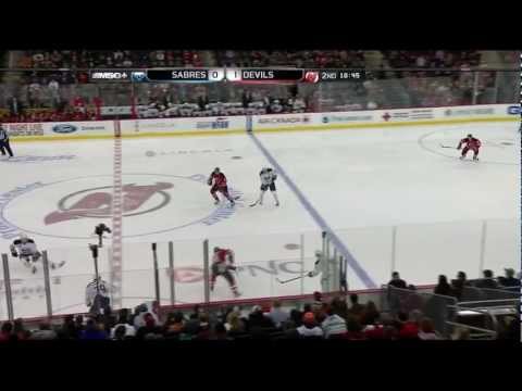 12/28/11 - New Jersey Devils vs. Buffalo Sabres - Sykora Second Goal