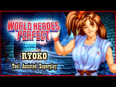 【TAS】WORLD HEROES PERFECT  - RYOKO