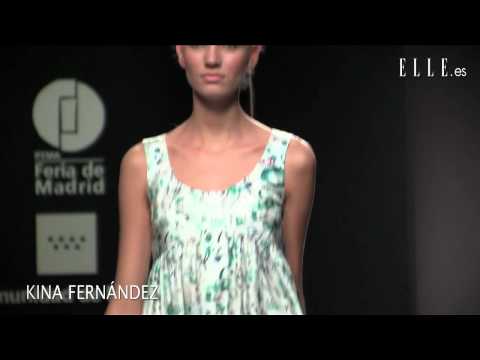Kina Fernández. Mercedes Benz Madrid Fashion Week P/V 2013 | Elle España