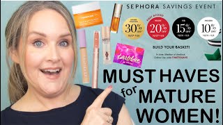 Top 10 Products to Pick Up at the Sephora Holiday Sale for Women Over 50 | They are SO GOOD! 💄