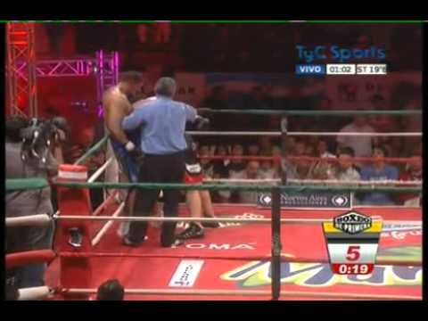 Emilio ZARATE vs Matias VIDONDO II - Full Fight - Pelea Completa