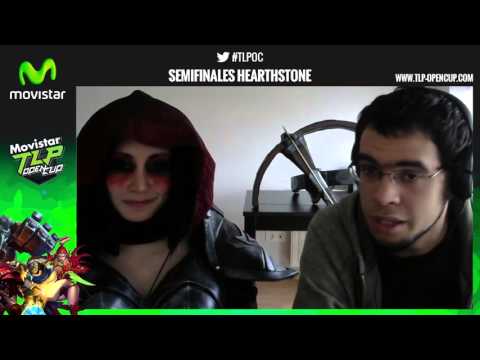 1ª Semifinal Hearthstone - Afro Lemon vs Kabuy - Movistar TLP Open Cup - Torneos Navideños 2015
