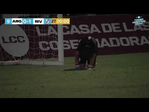 TORNEO ARGENTINO ROJAS 2024 - ARGENTINO BLANCO (ROJAS) VS RIVER PLATE (NÚÑEZ)
