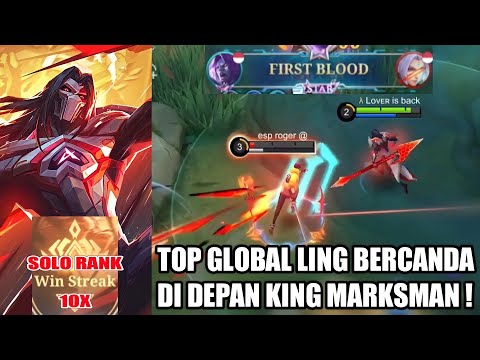 MOSKOV 16 KILL + 12 ASSIST !! KING MM PERLIHATKAN SKILL SOLO RANK AUTO WINSTREAK - MOBILE LEGENDS