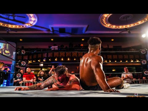 "Savageweight" Fred YEHI vs Gnarls "Big Beef" Garvin / March 2022/ AAW Epic