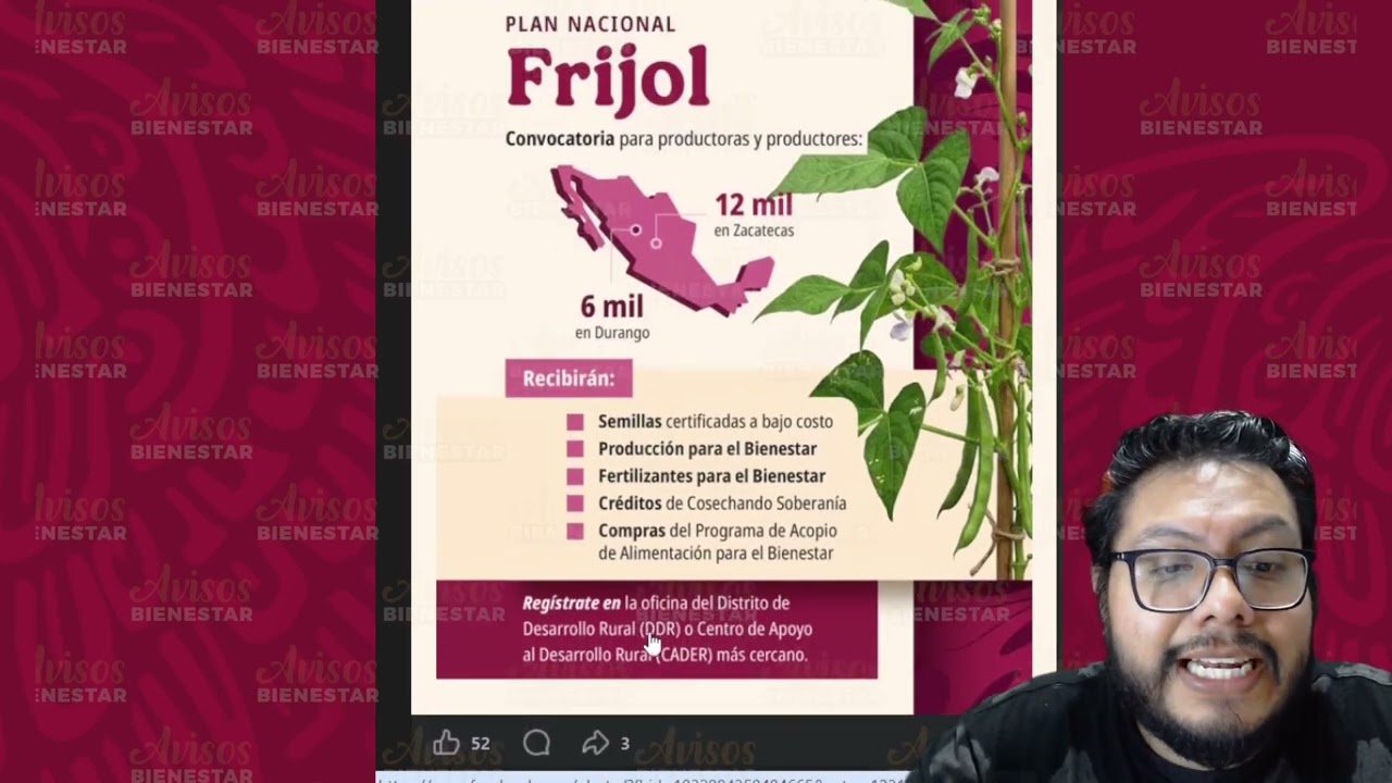 ¡productoras y productores! ya inicio el registro a produccion para el bienestar y fertilizantes