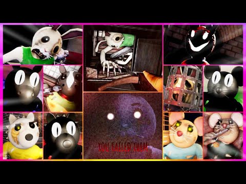 ROBLOX PIGGY ALL DECAY PART 1 & PART 2 JUMPSCARES!!?!