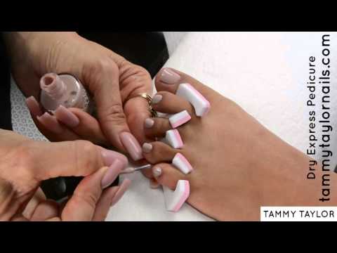 ♡ Tammy Taylor Diabetic Safe Water-Less Spa Pedi & Dry Express Pedi  Demo