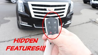 Hidden features of the Cadillac Escalade Key Fob