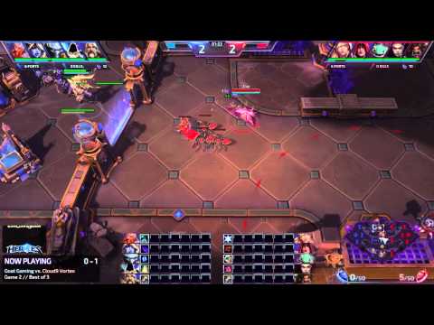 ESL Go4Heroes March Finals - Goat Gaming vs Cloud9 Vortex - G2